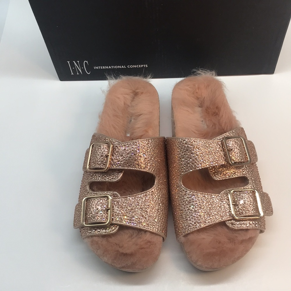 INC International Concepts Womens Alani2 Fabric Open Toe, Rose Pearl, Size 7 M - Picture 11 of 11